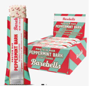 Barebells Peppermint Bark Protein Bar 12ct